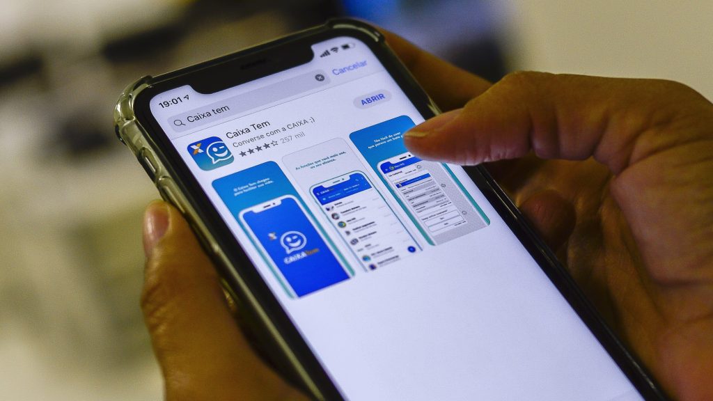 abrir conta no caixa